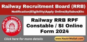 Railway RPF Constable / SI 2024